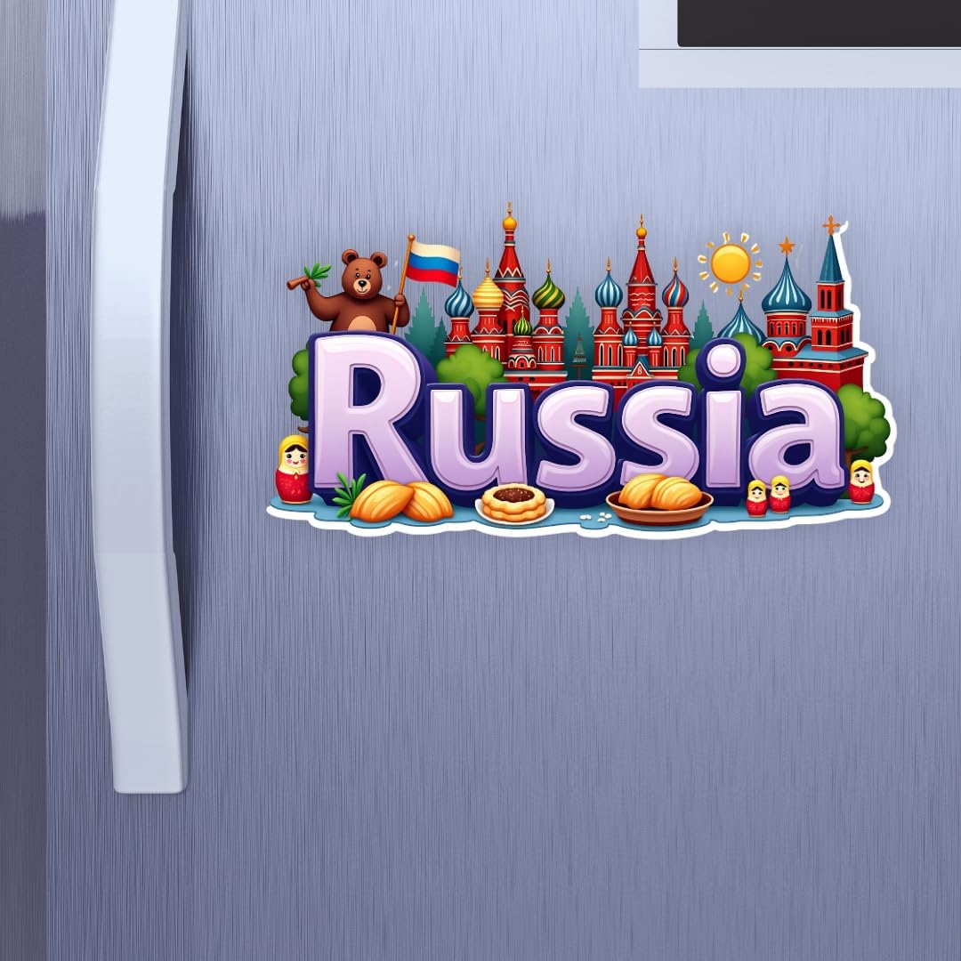 Zesta Russia wooden fridge magnet - image 3