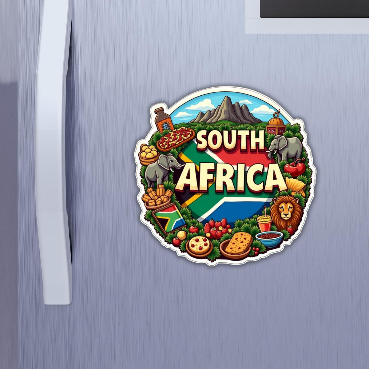 Zesta South Africa wooden fridge magnet - image 3