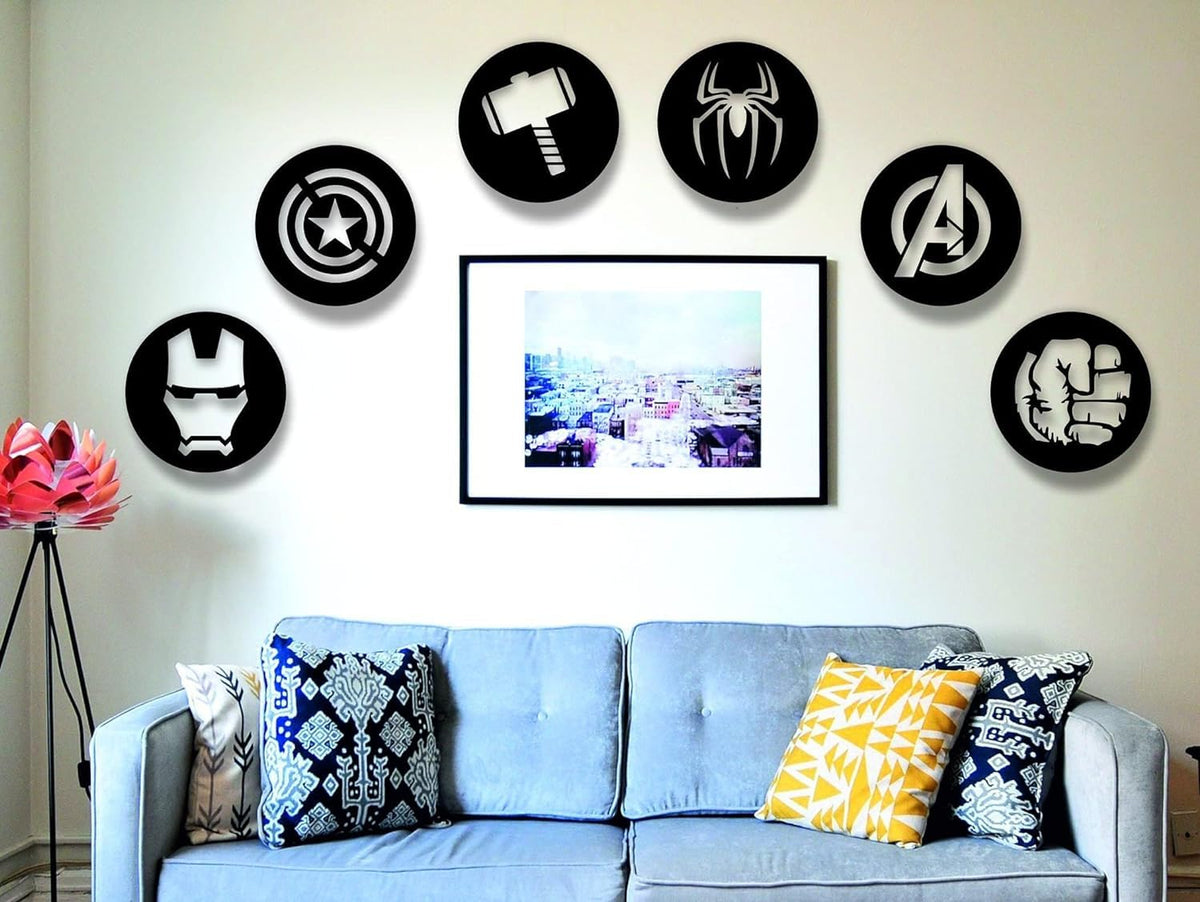 Otidge Avengers MDF wooden wall hanging - image 6