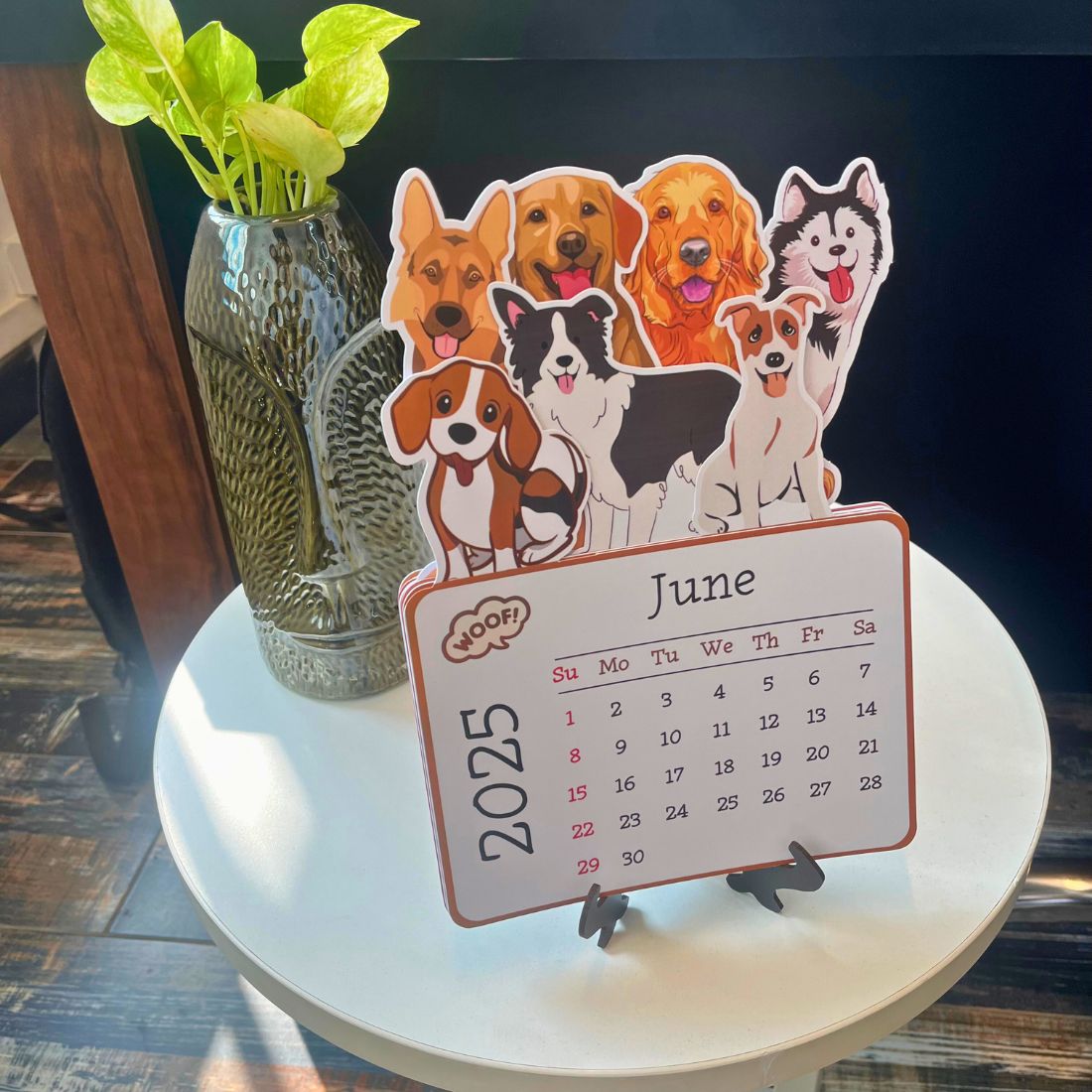 kawaii calender 2025 -Dogs.