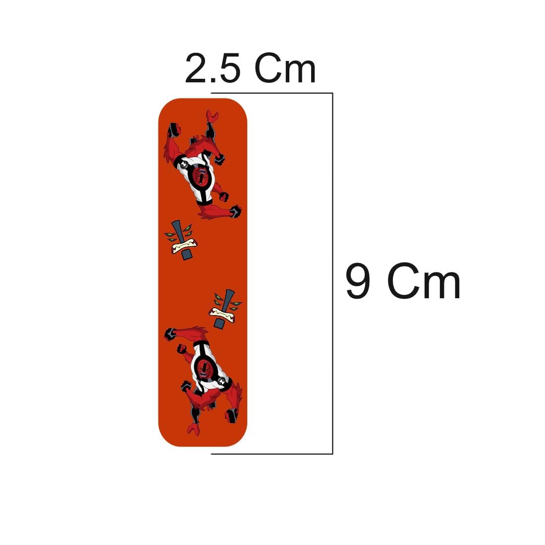 3D Ben 10 Magnetic Bookmark.