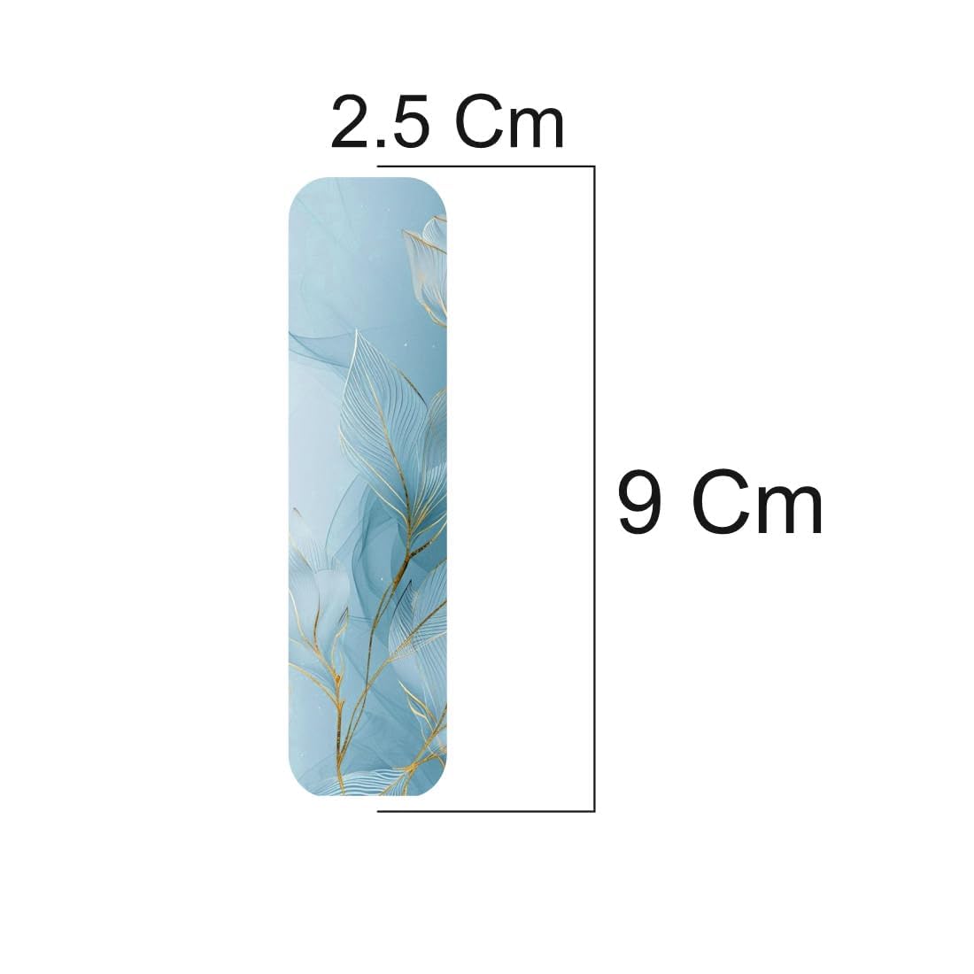 3D Abstract Magnetic Bookmark.