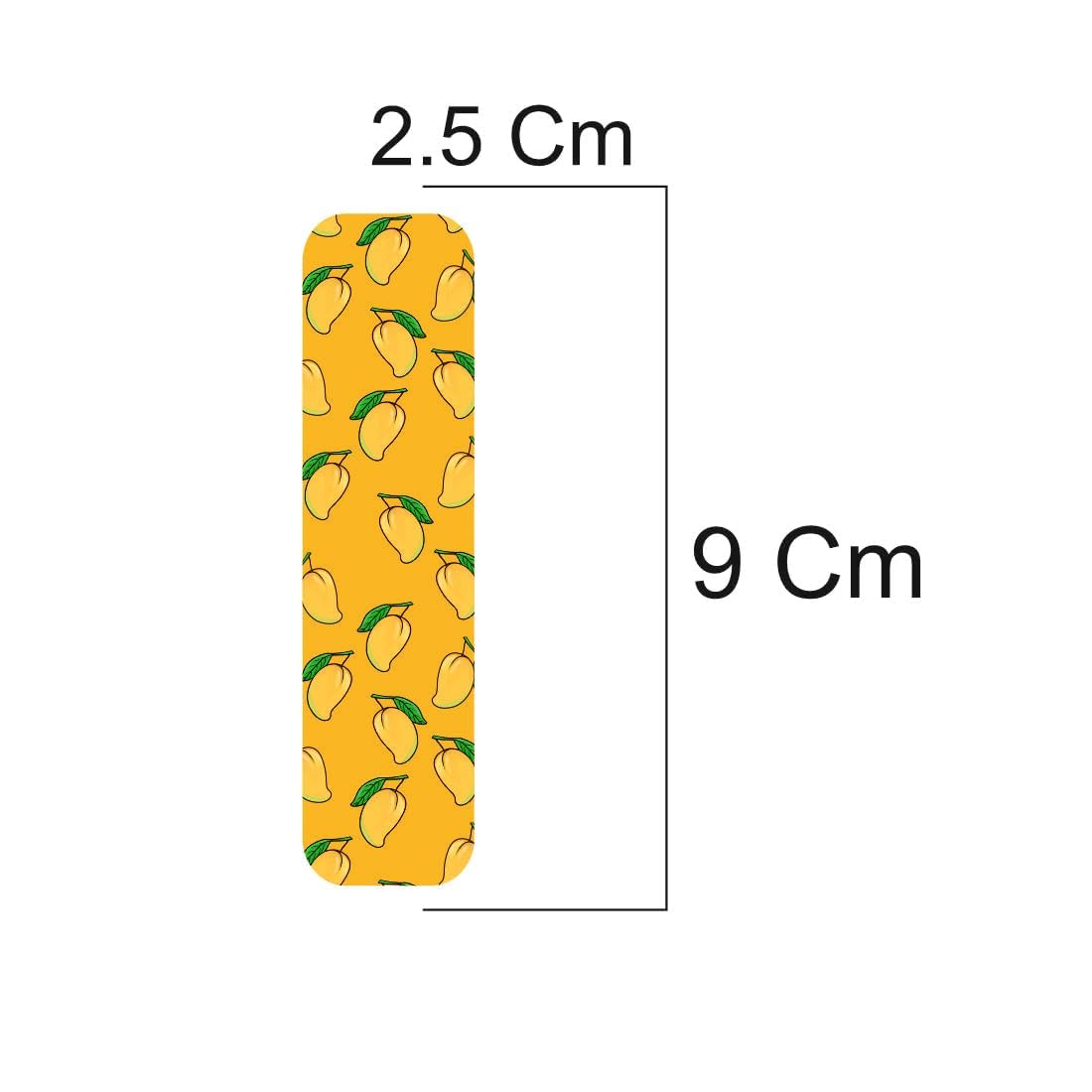 3D Fruits Magnetic Bookmark.