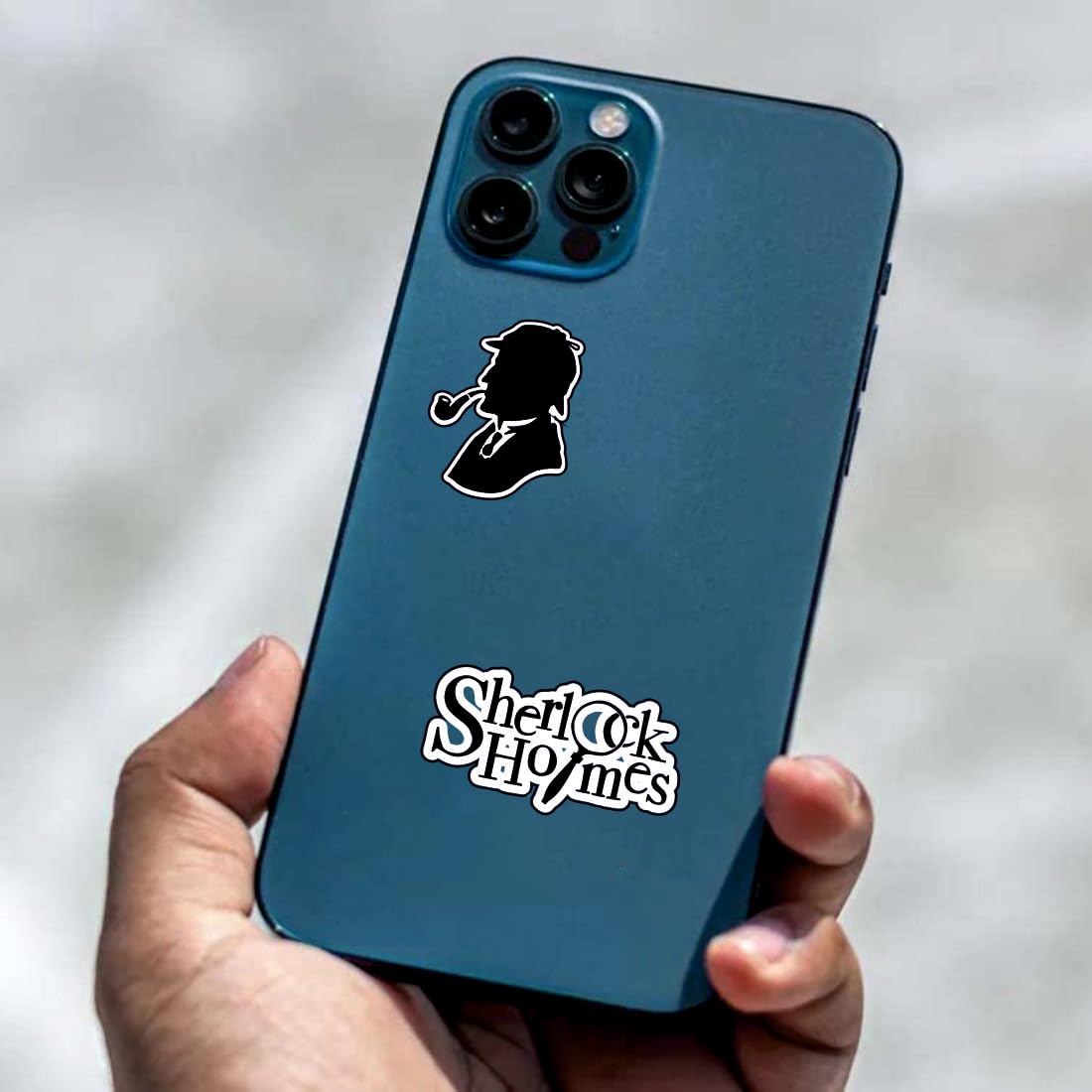 Sherlock Waterproof Sticker (pack of 26).