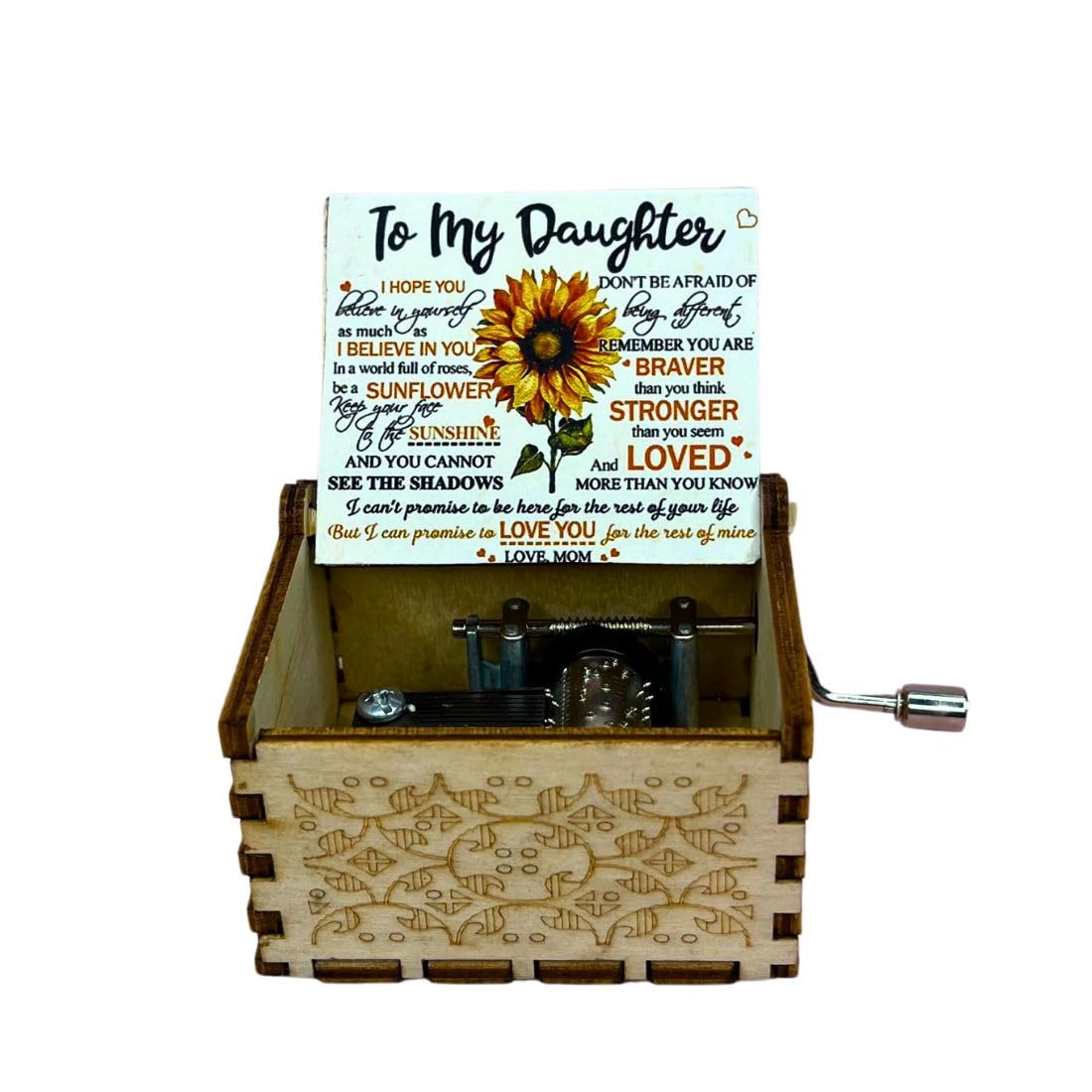 To My Daughter Musical Box.