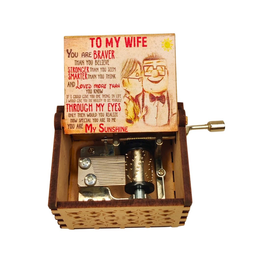 To My Wife Musical Box.