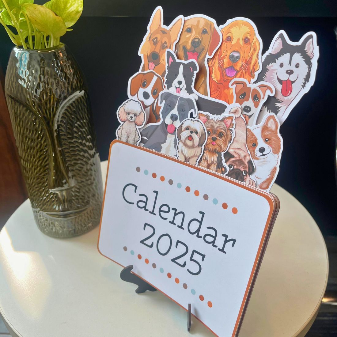 kawaii calender 2025 -Dogs.