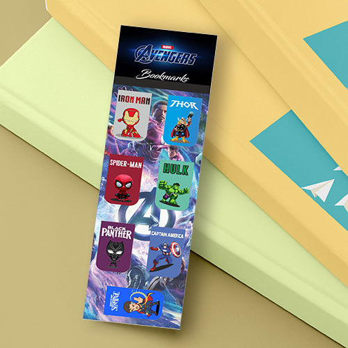 3D Avengers Magnetic Bookmark