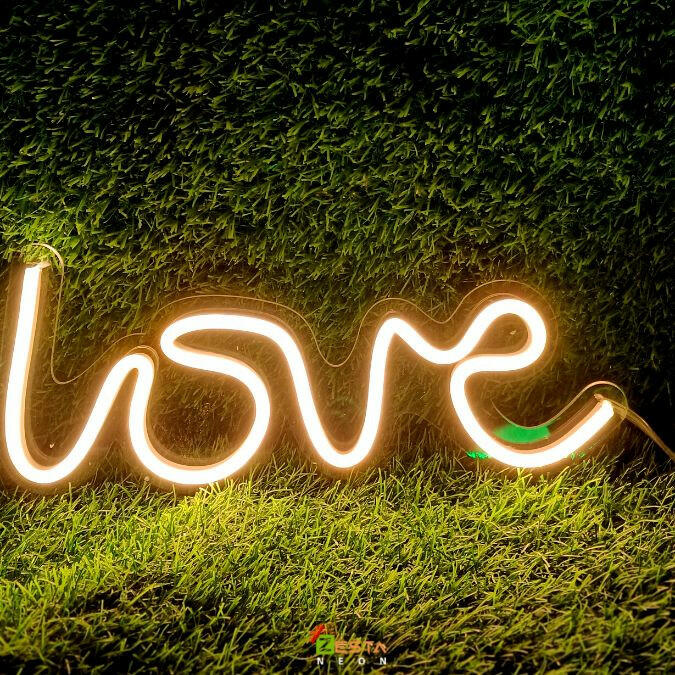 Love neon sign Lights.