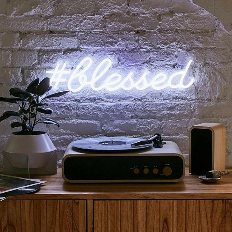 Blessed Custom Neon Light Glow Sign.