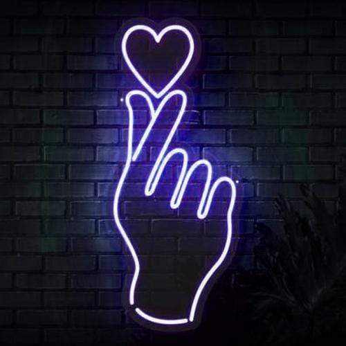 Zesta Neon BTS Hand Custom Neon LED Sign