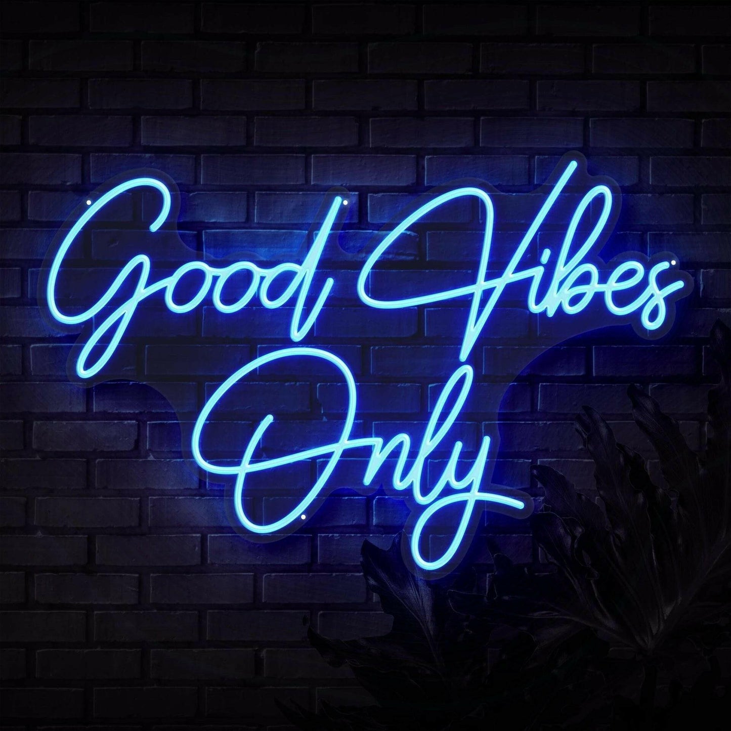 Good Vibes Only - LED Neon Sign Quotes.