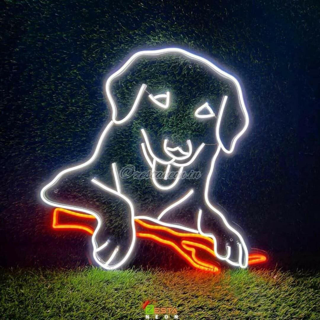Dog LED Neon Art.