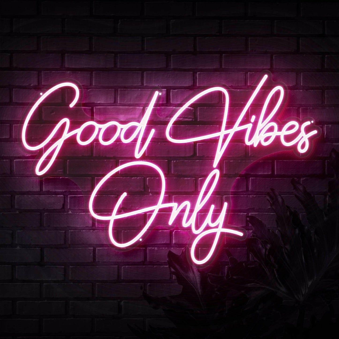 Good Vibes Only - LED Neon Sign Quotes.