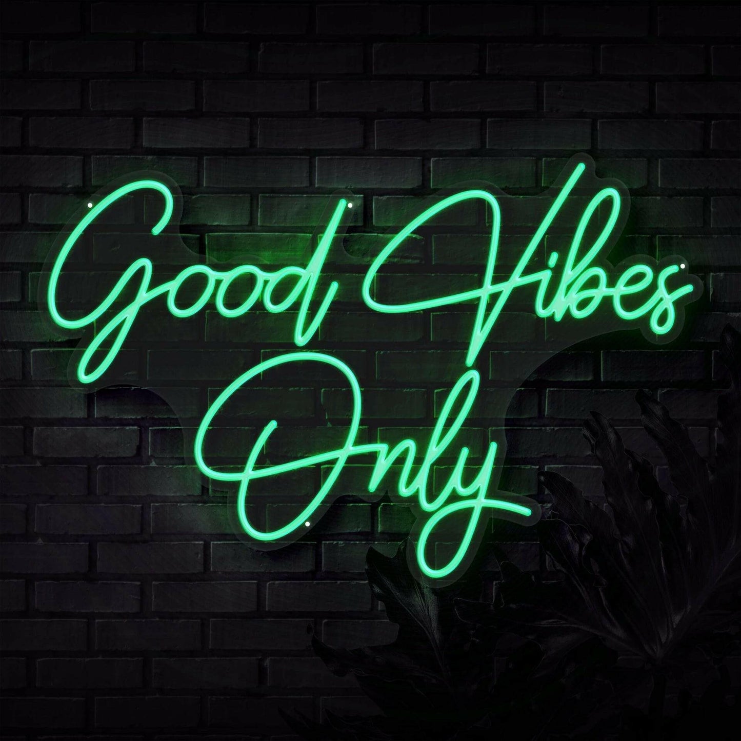 Good Vibes Only - LED Neon Sign Quotes.