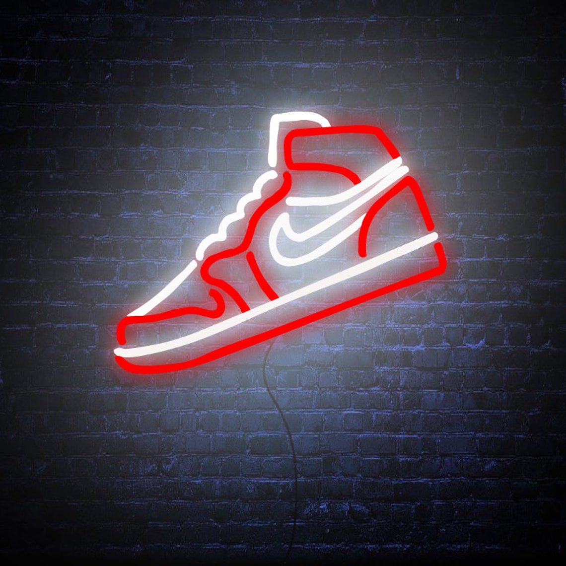 globaal vrije tijd Memoriseren Shop for Nike Shoe Custom Neon Art/LED Online | Zesta Neon