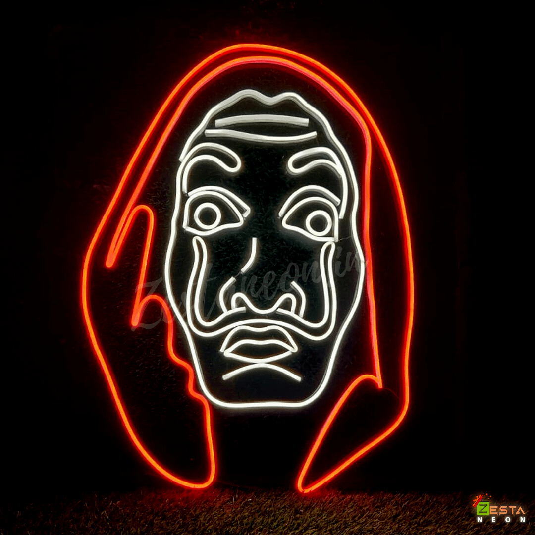 Money Heist-Bella Ciao Custom Neon Light.