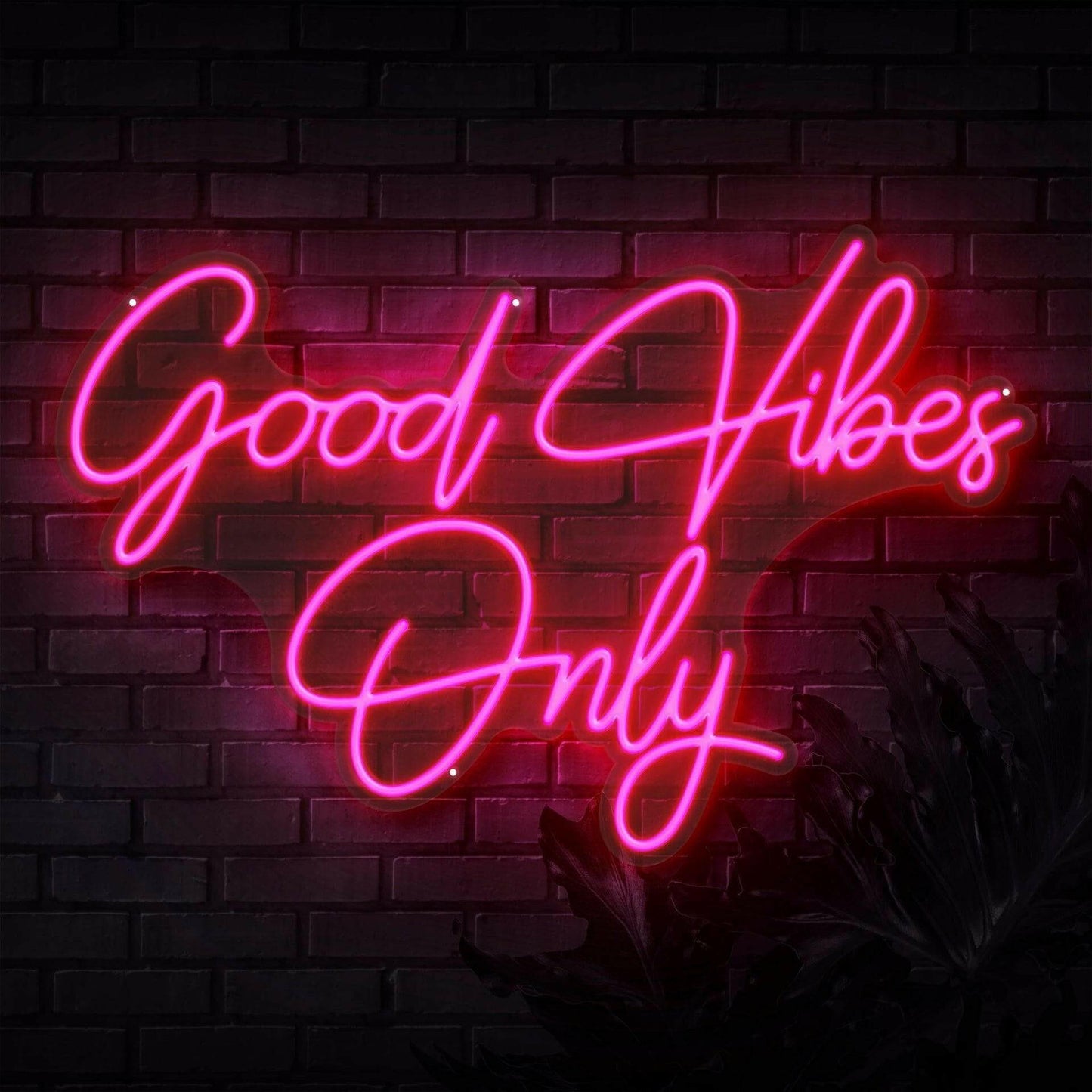 Good Vibes Only - LED Neon Sign Quotes.