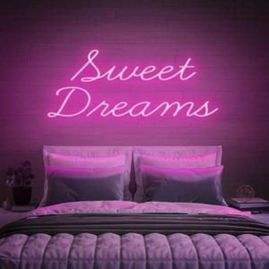 Sweet Dreams Custom Neon Sign.