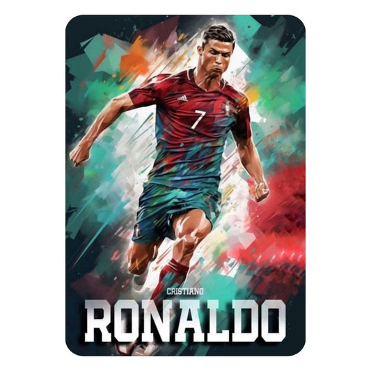 Zesta Ronaldo self-adhesive MDF wooden wall hanging - image 1