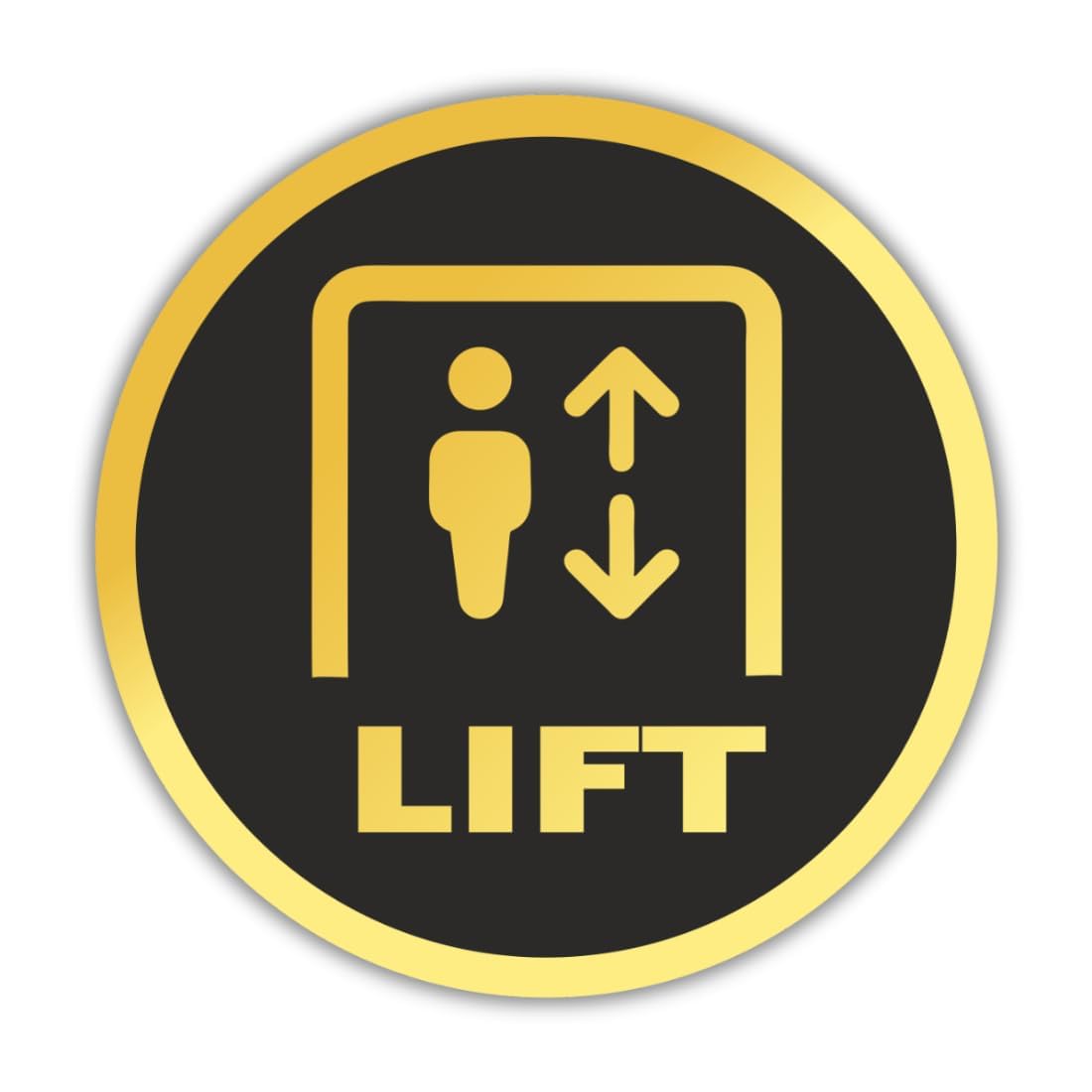 Zesta Lift self-adhesive acrylic sign - image 1