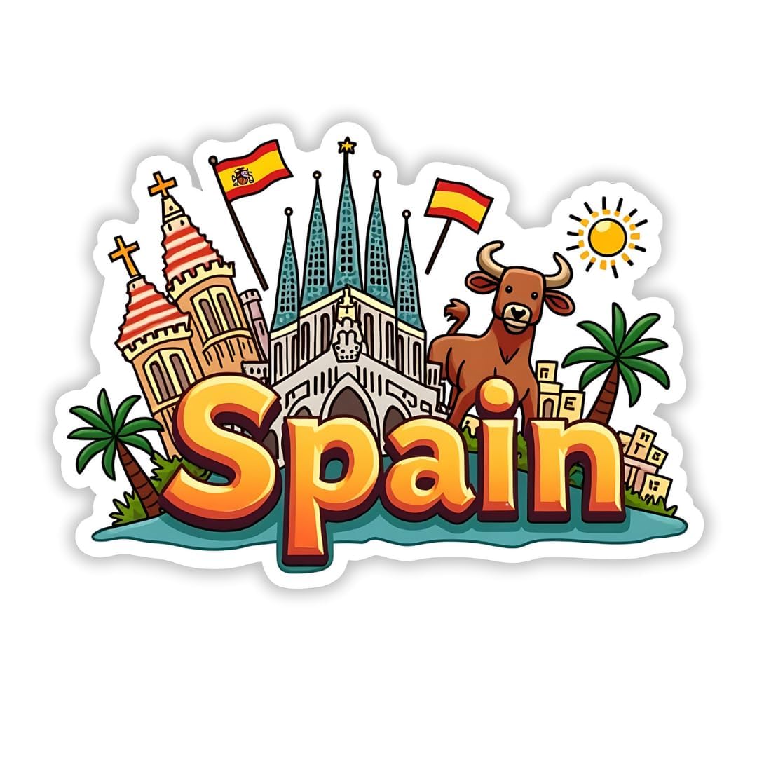 Zesta Spain wooden fridge magnet - image 1