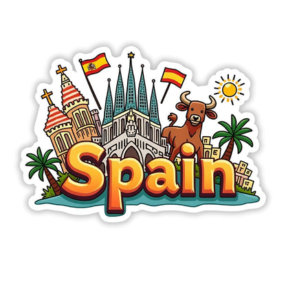 Zesta Spain wooden fridge magnet - image 1