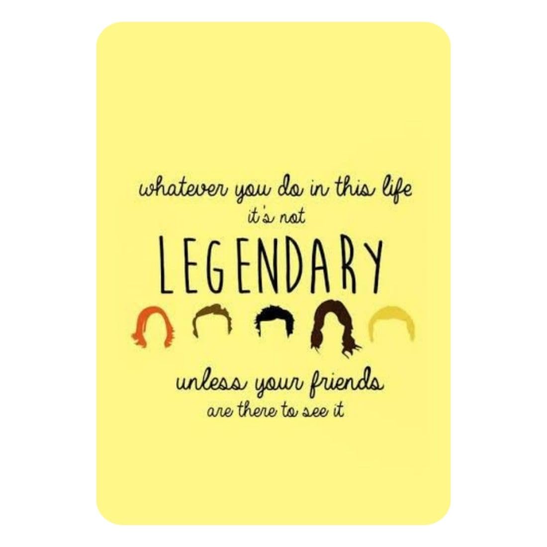 Zesta How I Met Your Mother – Design 2 self-adhesive MDF wooden wall hanging - image 1