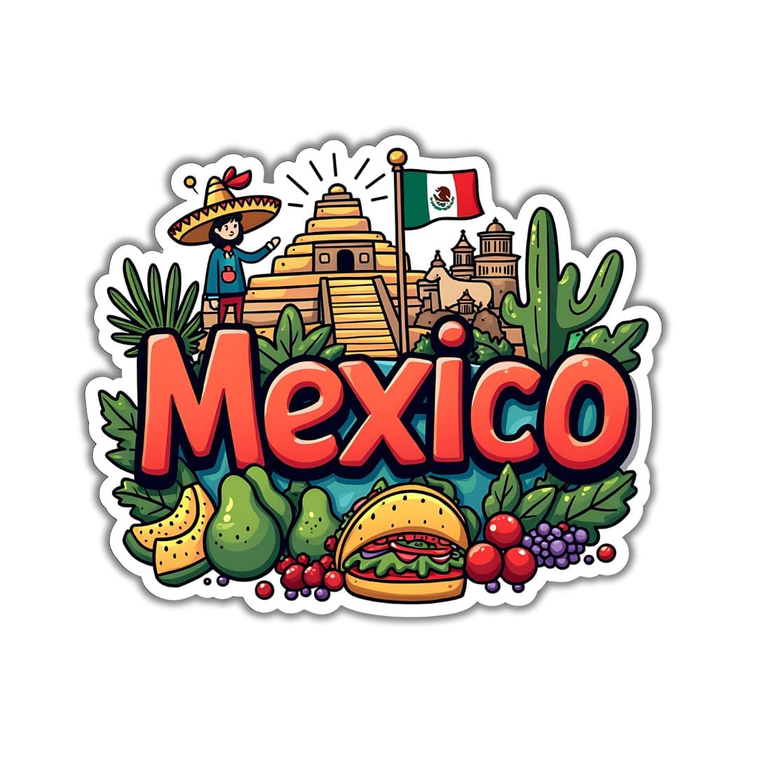 Zesta Mexico wooden fridge magnet - image 1