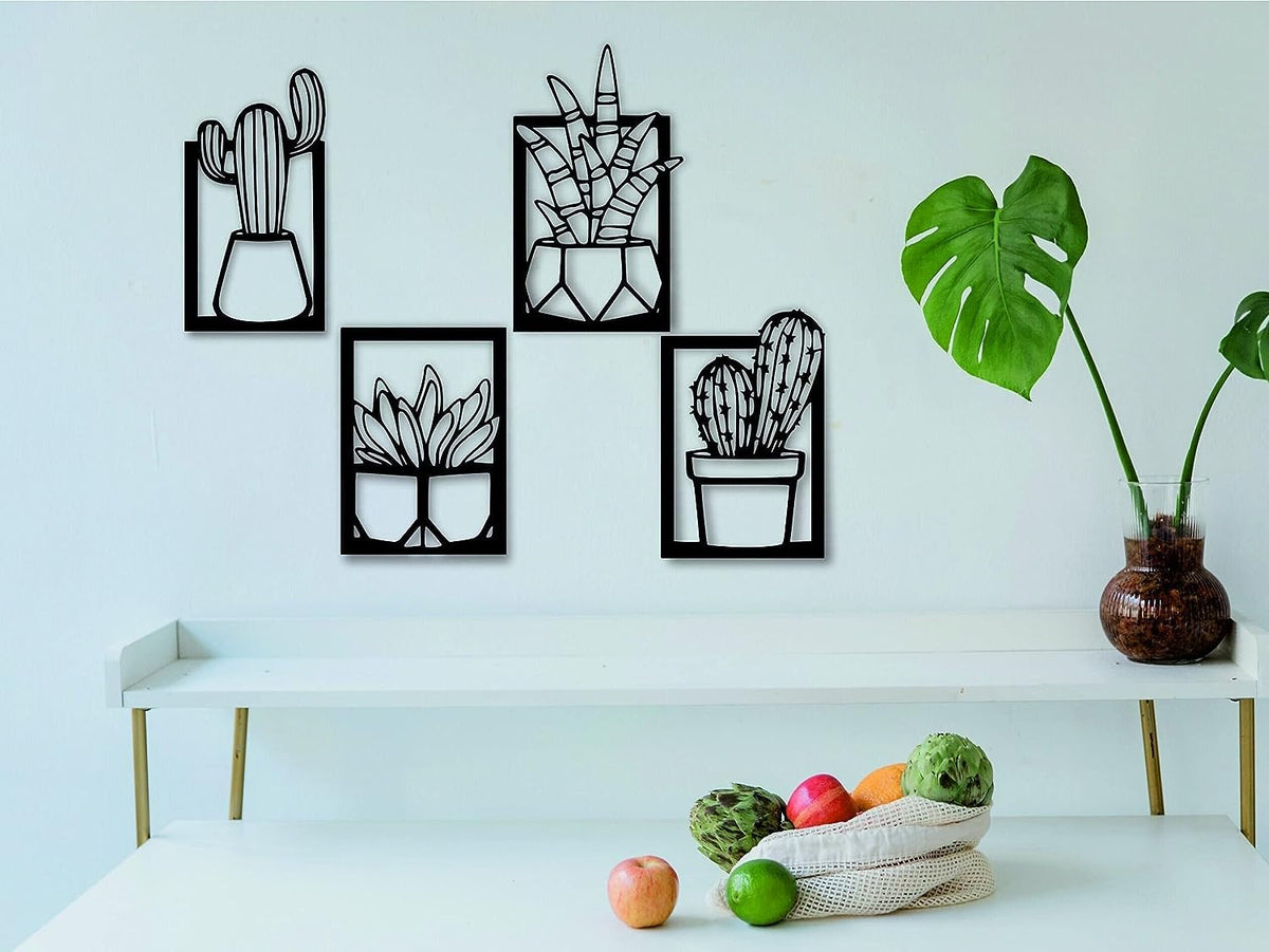 Otidge Plants MDF wooden wall hanging - image 1
