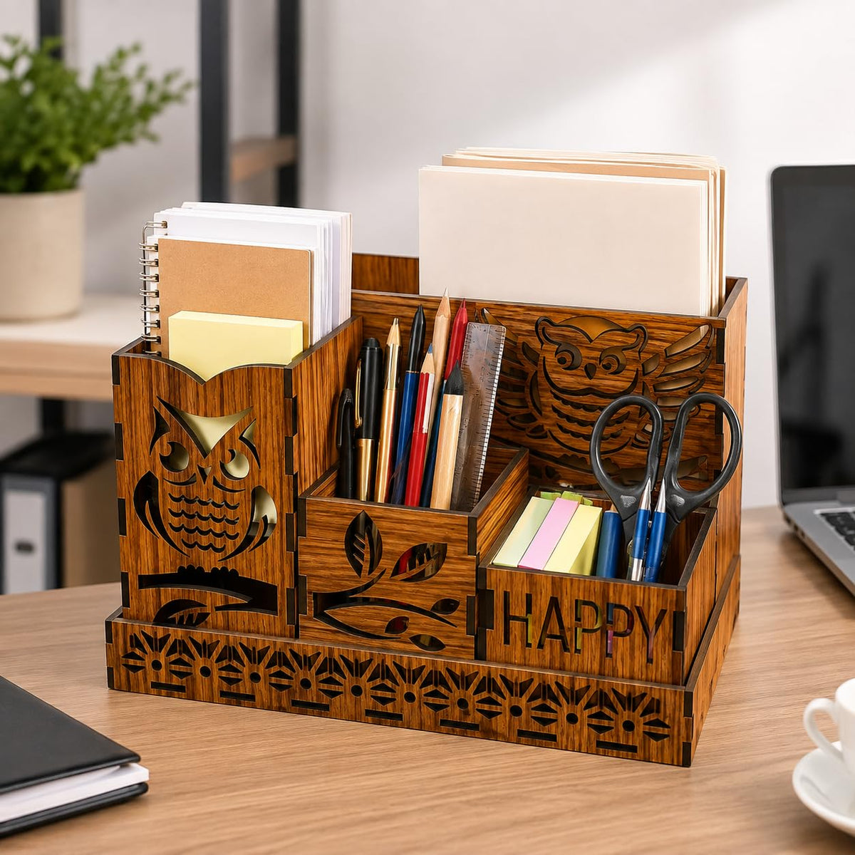 Zesta Owl Desk Organiser – image 1