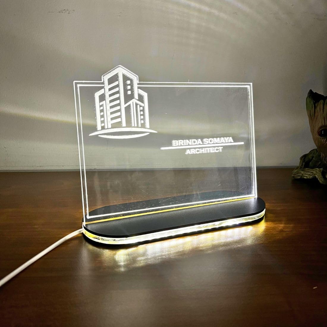 Zesta Architect Personalised LED Name Lamp – image 1