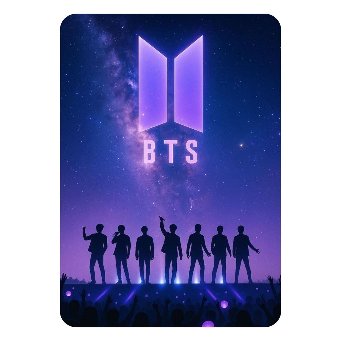 Zesta BTS self-adhesive MDF wooden wall hanging - image 1