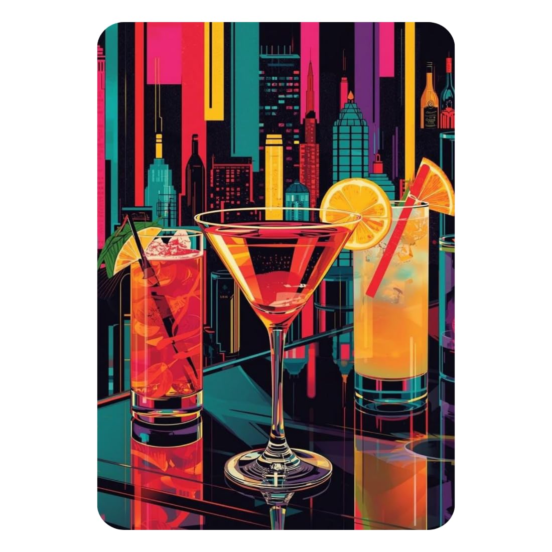 Zesta Bar – Design 4 self-adhesive MDF wooden wall hanging - image 1