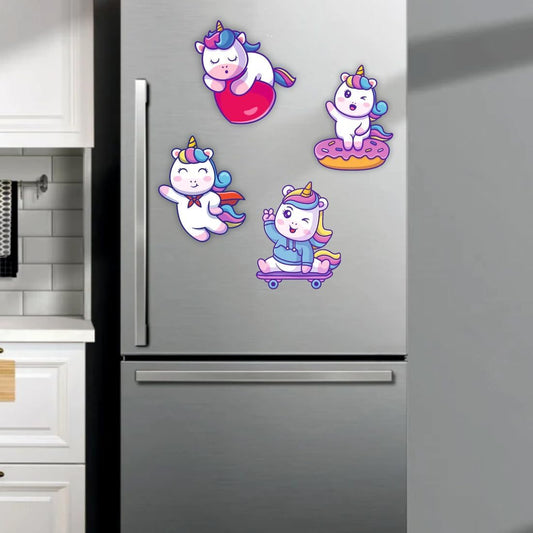Zesta Unicorn wooden fridge magnet - image 1