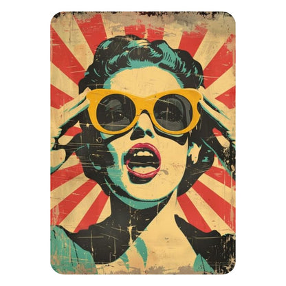 Zesta Abstract self-adhesive MDF wooden wall hanging - image 1