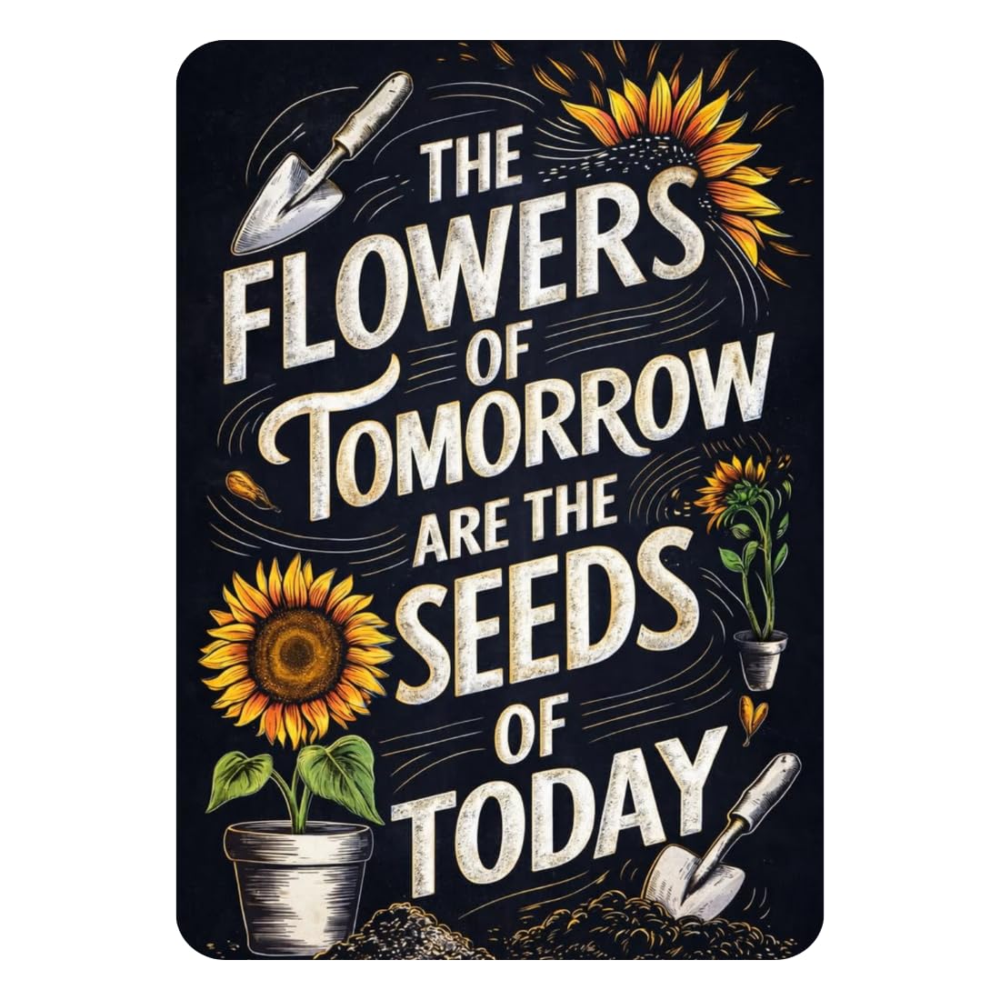 Zesta Motivational – Design 3 self-adhesive MDF wooden wall hanging - image 1