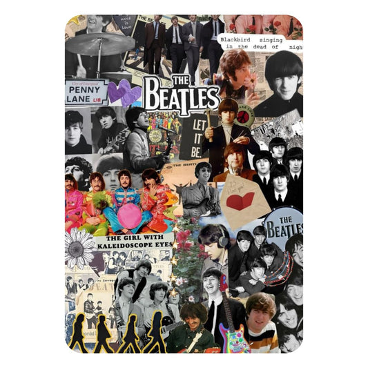 Zesta Beatles – Design 3 self-adhesive MDF wooden wall hanging - image 1