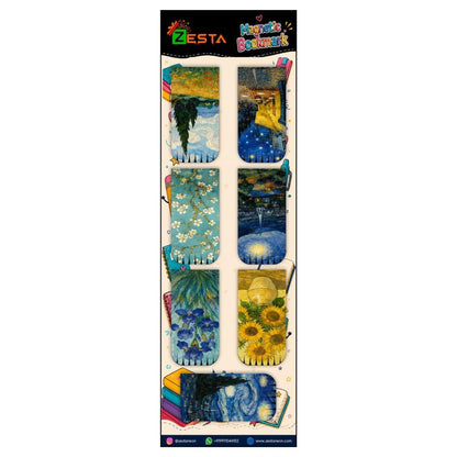 Zesta Van Gogh Inspired Magnetic Bookmarks – Set of 7 – image 1