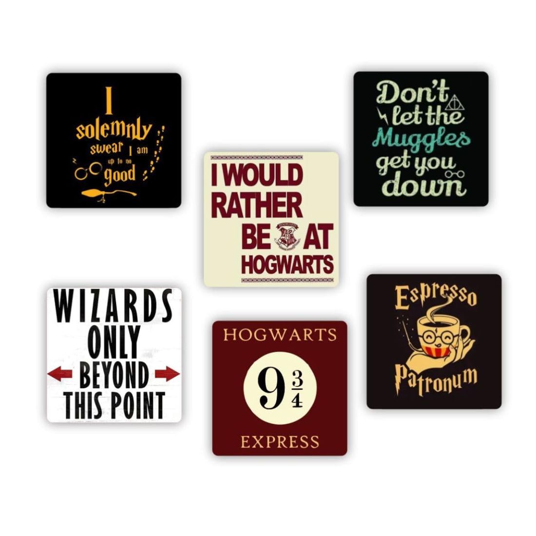 Zesta Harry Potter wooden fridge magnet - image 1