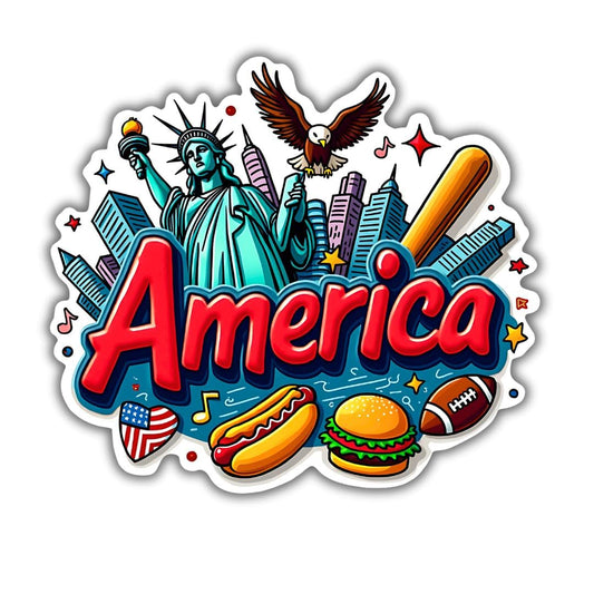 Zesta America wooden fridge magnet - image 1