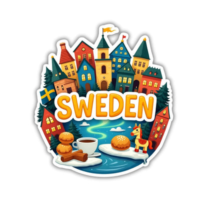 Zesta Sweden wooden fridge magnet - image 1