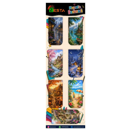 Zesta Seasons Magnetic Bookmarks – Set of 7 – image 1