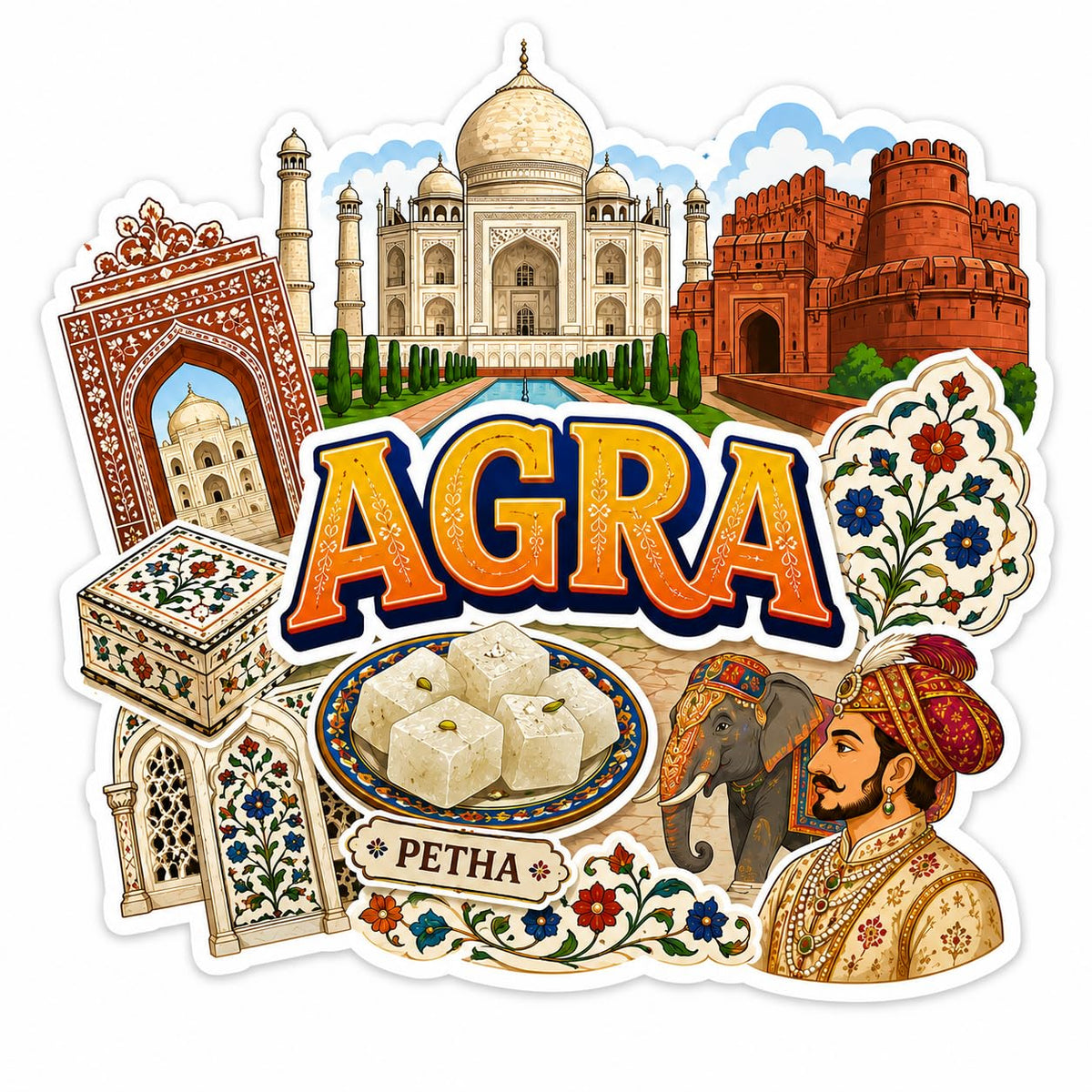 Zesta Agra wooden fridge magnet - image 1