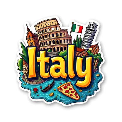 Zesta Italy wooden fridge magnet - image 1
