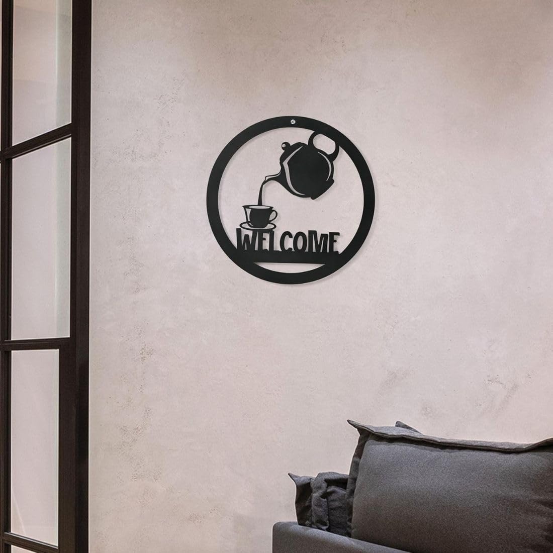 Zesta Welcome MDF wooden wall hanging - image 1