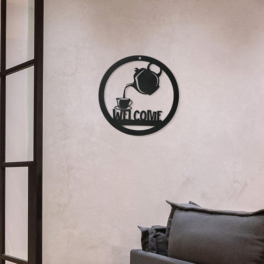 Zesta Welcome MDF wooden wall hanging - image 1