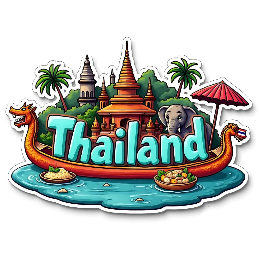 Zesta Thailand wooden fridge magnet - image 1
