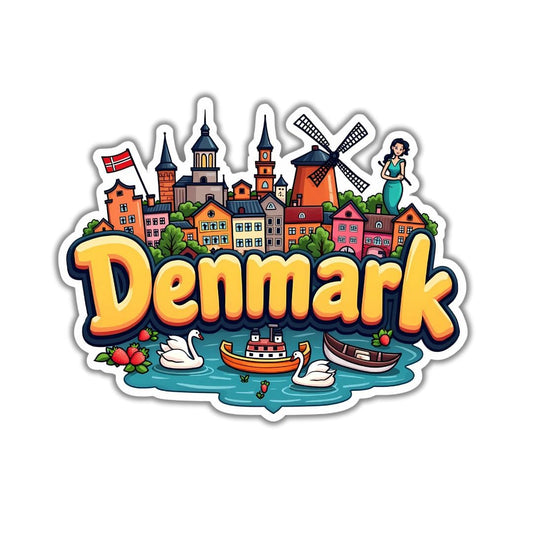 Zesta Denmark wooden fridge magnet - image 1