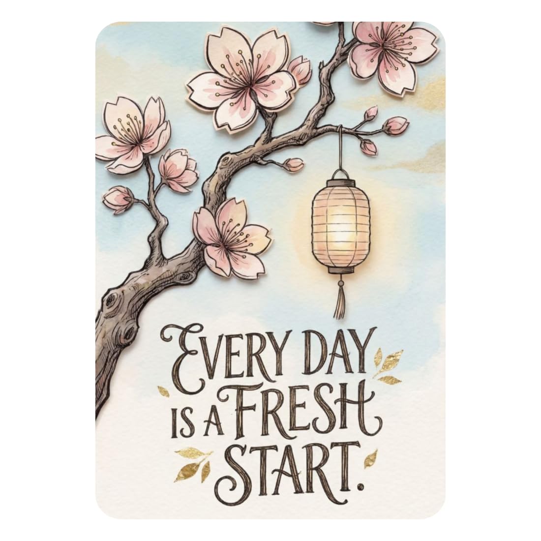 Zesta Motivational – Design 4 self-adhesive MDF wooden wall hanging - image 1